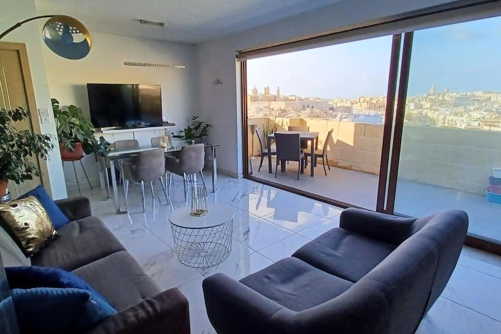 The View Penthouse Apartman Cospicua Kültér fotó