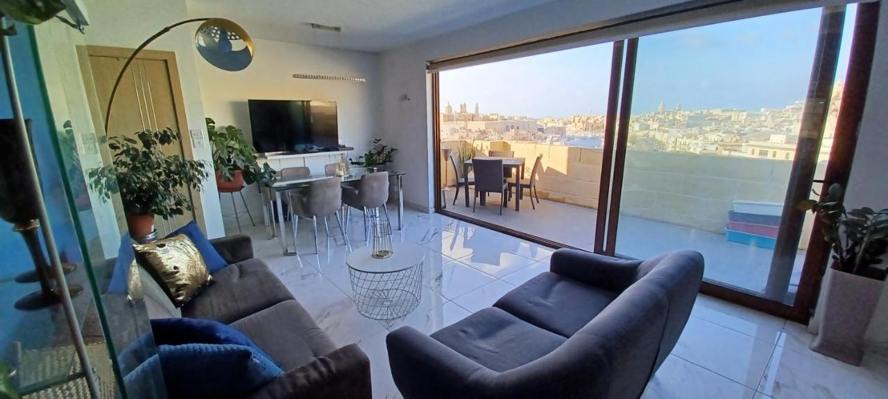 The View Penthouse Apartman Cospicua Kültér fotó